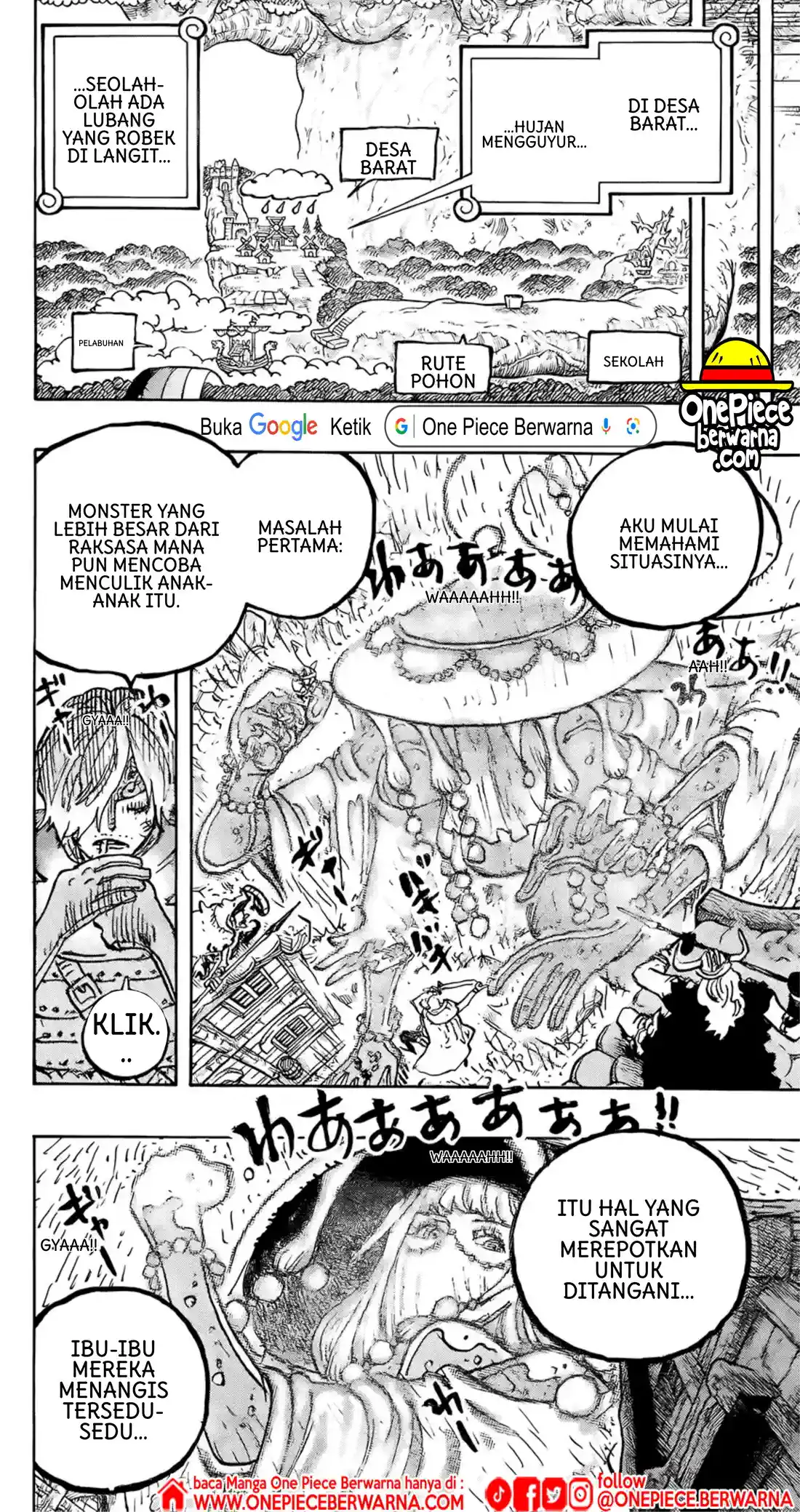 One Piece berwarna 1187 1188 1189 bahasa indonesia